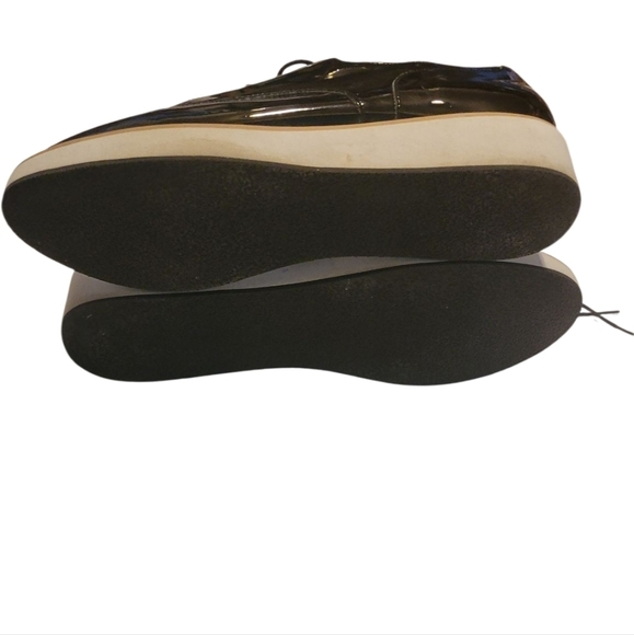 Steve Madden Black and White Oxfords Size 10M - Picture 3 of 5